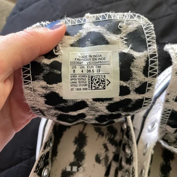 Converse Leopard Print sneakers - Picture 6 of 9